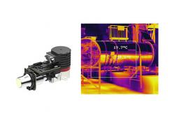 China 320x256 MWIR Cooled Optical Gas Imaging Thermal Module For Visualizing Gas Leaks supplier