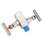 316SS Pressure Transmitter Manifold 6000 PSIG 2 Way for sale