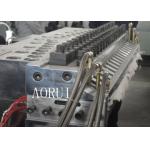 WPC Kitchen Cabinet Plastic Foam Board Machine , WPC Settee Foam Board Extrusion Line for sale