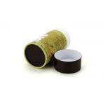 Biodegradable Cylinder Paper Cans Packaging Custom Printing For Tea / Gift