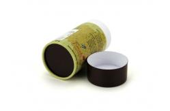 China Biodegradable Cylinder Paper Cans Packaging Custom Printing For Tea / Gift supplier