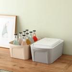 Grey Stackable Underwear Plastic Storage Box