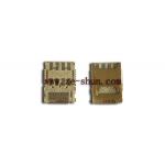 Metal Material Cellphone Replacement Parts Sim Connector For LG K7 for sale
