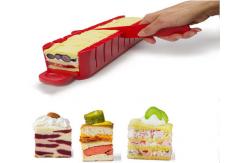 China ABS Kitchen Baking Tools Stackable Appetizer Maker Red SGS 38 * 7 * 7cm supplier