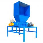Double Shafts Thick Waste Paper Processing Machinery For Crushing Books