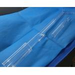 Precise Dimension Glass Test Tubes Large Transparant 100-400 OD DiameterUv Protection Fused Quartz Tube , Silica Glass T for sale