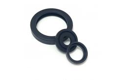 China Customized Silicone Rubber Ring, Black Circular Rubber Gasket supplier