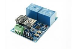 China ESP8266 5V Dual WiFi Relay Module , IOT Smart Phone App Controlled Relay supplier