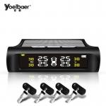 IP67 Waterproof Tyre Pressure Monitoring System Car Solar TPMS Sensor Easy To Install for sale
