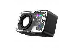 China Transparent Mecha Small Wireless Bluetooth Speaker supplier