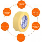 High Temperature Resistance Self-Adhesive Masking Paper Tape