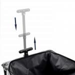 600D Folding Pull Along Trolley Garden Wagon Folding Festival Trolley 108cm for sale