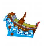 Ocean Pirate Ship Commercial Inflatable Water Slide Rentals for sale