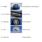 Automotive PVD Chrome Coating Equipment , Car Plastic Trims PVD Vacuum Plating Machine