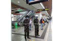 China Thermal Imaging Safety Smart Temperature Measuring Helmet supplier