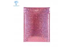 China Custom Printed Bubble Envelope Mailing Bags Poly Holographic Bubble Mailers supplier