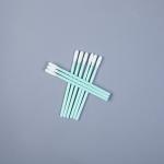 Knitted Polyester / Microfiber Electronics Cleaning Swabs Round Head OEM Service for sale