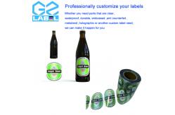 China 16. Custom Beer Bottle Labels with Local Glue Removal for Easy Application supplier