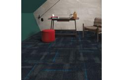 China High Low Loop Nylon Carpet Tiles Jacquard Pile 50x50Cm Polypropylene Anti-Static supplier