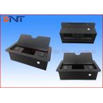 Double Power Pulling Table Cable Cubby For Conference Desktop AV Solutions