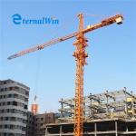 China Tower Crane Factory 2ton 4ton Hammerhead Tower Cranes for sale
