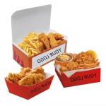 LOW MOQ Custom Eco-friendly Recyclable Boxes for Fried Chicken Burgers  Fries