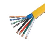 Composite Communication Rg6 Cat6 Cat5e Optical Coaxial Cable for sale