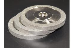 China Flat M2 Steel Electroplated Grinding Wheel Various Shapes Silver supplier