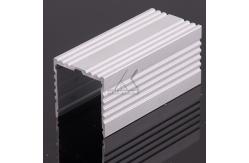 China Little Scratch Aluminum LED Strip Profiles Matt Finish Milky With Caps Profile supplier