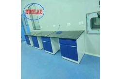 China Rectangle Chemistry Lab Bench Laborratory Casework Cold Rolled Steel Frame supplier