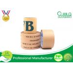 Custom Waterproof Fiber Reinforced Kraft Paper Tape For Box Making for sale