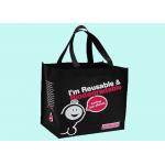 Reusable Spunbond Printed PP Non Woven Bag For Exhibition , Environmental friendly for sale