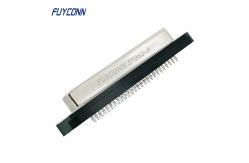 China PCB 64 50 Pin Solderless Centronics Connector With Press Pin Contact supplier
