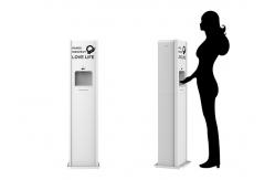 China Infrared Sensor 10L Free Standing Hand Sanitizer Soap Dispenser supplier