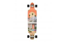 China Globe Spearpoint Motel Longboard Complete Skateboard - 9.85 x 40 supplier