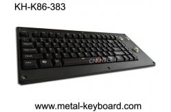 China Panel Mount Backlight Mechanical Keyboard With 25mm trackball Mouse supplier