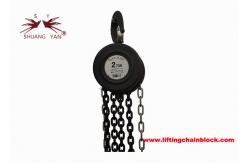 China 2 Ton Manual Chain Block Round Lifting Hoist Load Chain G80 supplier