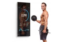 China 65'' Hanging LCD Wall 1080P Smart Exercise Mirror Full Body Dressing Glass supplier