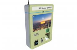China 15~22inch Payment Wall Mounted Kiosk touch screen With Wifi 4G Multi Functions supplier