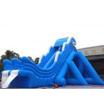 Creative Large Inflatable Dry and Wet Slides With Quadruple Stitching for sale