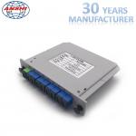 Casette Type Mini Fiber Distribution Box 1X8 Optic Plc Splitter ABS Material for sale