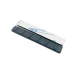 Customized Rectangular Silicone Rubber Foot Pad With 3M Adhesive On The Back For Mold Making for sale