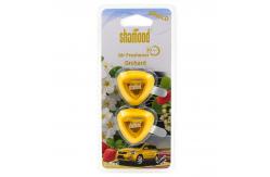 China Car Vent Hanging Mint Mini Trangle 2.5ml*2 Liquid Car Air Freshener supplier