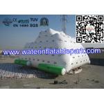 White Interesting Inflatable Floating Iceberg With First-Class for sale