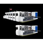 Multi servo pressure free feed structure Lead Edge Vacuum Transfer 4 Color Printer+Slotter+Die Cutter+Vibrator+ Stacker for sale