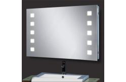 China Dustproof LED Strip Bathroom Mirror Easy Installation with Touchable Screen supplier
