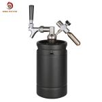 2L 64oz Vacuum Insulated Pressurized Mini Keg Beer Growler for sale