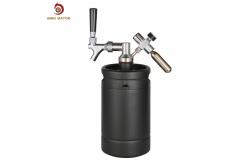 China 2L 64oz Vacuum Insulated Pressurized Mini Keg Beer Growler supplier