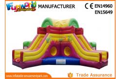China Mega Obstacle Course Inflatable Amusement Park Playground / Inflatable Fun City supplier