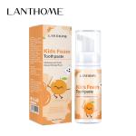 China Orange Flavor Children Teeth Cleaning Mousse Mouth Foaming 50ml for sale